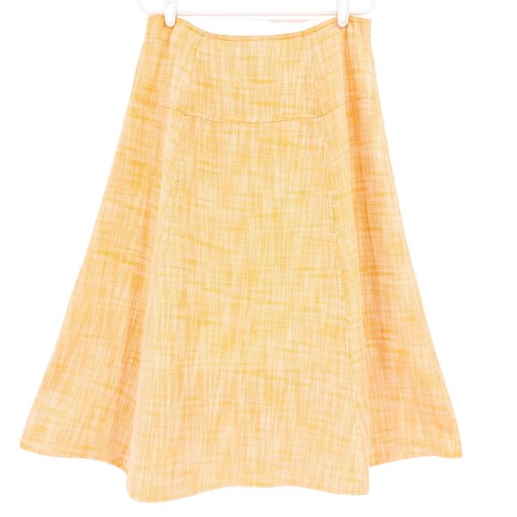 Liz Claiborne Womens Marigold Full Lined Zip Side A-Line Tweed Skirt Size 10 NWT - Picture 2 of 10